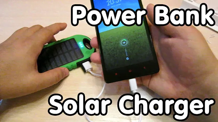 Power Bank 5000mAh Solar Charger – обзор посылки с Aliexpress