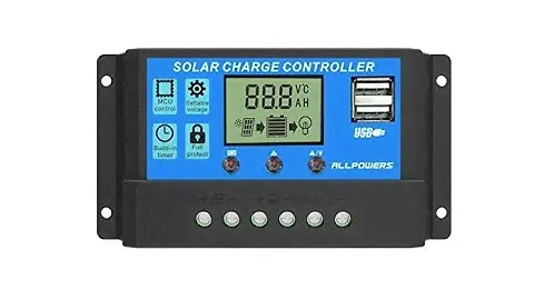 ALLPOWERS 20A Solar Charger Controller Solar Panel Battery Intelligent Regulator - Overview