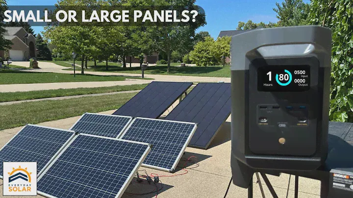 Charging A Portable Power Station With Solar | ECOFLOW Delta 2