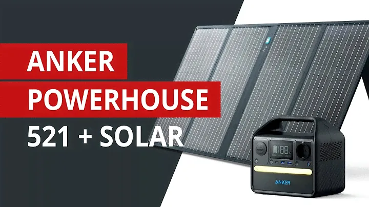 Anker 521 PowerHouse + 100W  Solarpanel