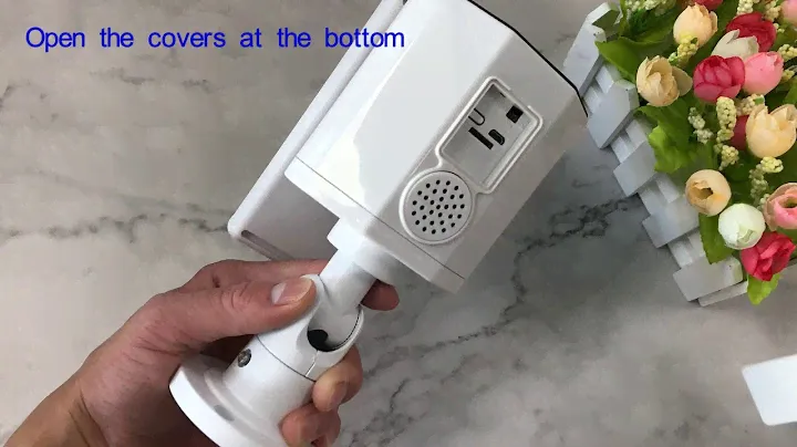 Outdoor Solar Powered Security Camera Wire Free Solar WiFi Camera 960P IP66 Waterproof