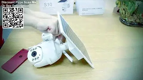 SHIWOJIA Camera 4G SIM Card 5MP HD Solar Panel Outdoor Monitoring CCTV Review, Unboxing Aliexpress