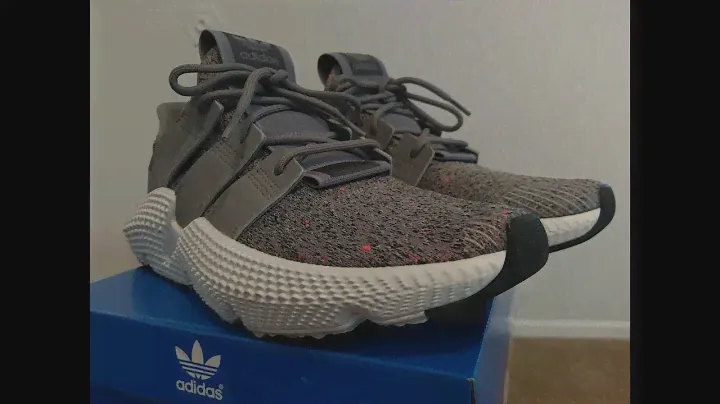 Adidas Prophere Grey/White/Solar Red CQ3023 Unboxing / On Feet