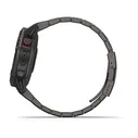 Fenix 6 Pro Solar титановый DLC карбон с DLC титановым ремешком