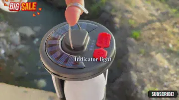 High Power Solar LED Camping Lantern #Rechargeable #Camping light