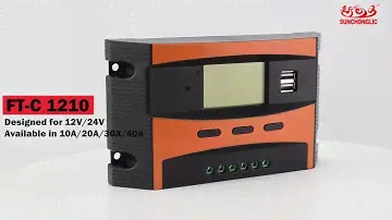 Sunchonglic Factory PWM Solar Charge Controller 12V/24V 10A（FT-C1210）