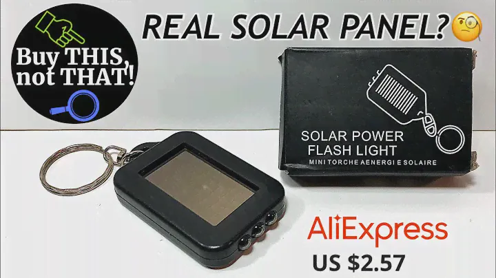 I Open a Solar Powered Keychain, What’s Really Inside?