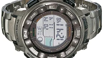 Casio Men's PRW 2500T 7CR Pro-Trek Tough Solar Digital Sport Watch