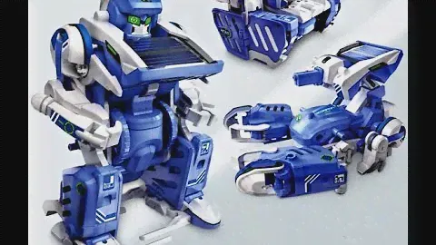 Конструктор на солнечных батареях 3 в 1 Solar Pood Robot