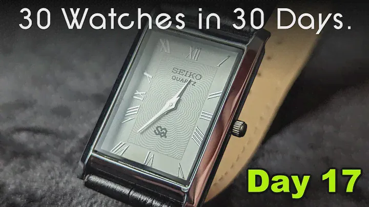 30 Watches in 30 Days: Day 17 - Seiko Tank Style Dress Watch White Dial